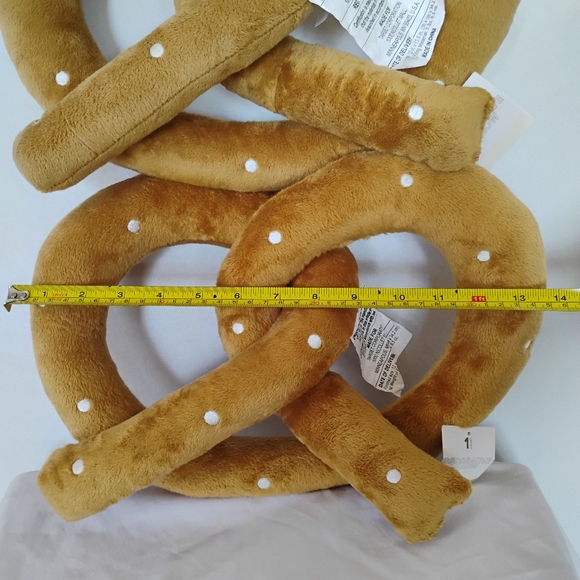 Target Pretzel Pillows x2 Snack Food Throw Pillows Bullseye's Playground Decor - Picture 3 of 10